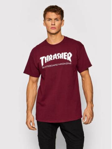Thrasher Футболка Skatemag Бордовий Regular Fit Thrasher Футболка Skatemag Бордовий Regular Fit