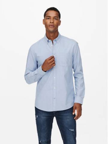Only & Sons Сорочка Neil 22019669 Блакитний Slim Fit Only & Sons Сорочка Neil 22019669 Блакитний Slim Fit