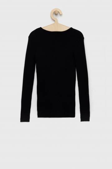 Детский свитер Guess цвет чёрный лёгкий