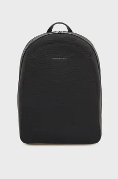 Мужской черный рюкзак BUSINESS SAFFIANO DOME Черный ONESIZE Tommy Hilfiger AM0AM14843