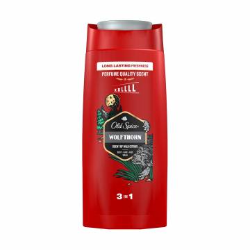 Гель для душа и шампунь 3 в 1 Old Spice Wolfthorn, 675 мл Гель для душа и шампунь 3 в 1 Old Spice Wolfthorn, 675 мл