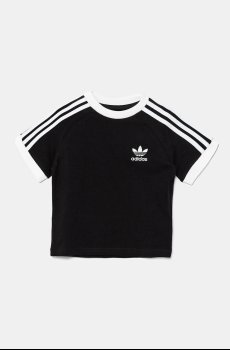Детская хлопковая футболка adidas Originals