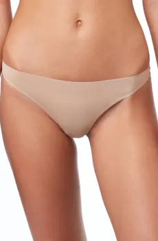 Женские бежевые трусики-танга PURE FIT Бежевый L Etam 6399886