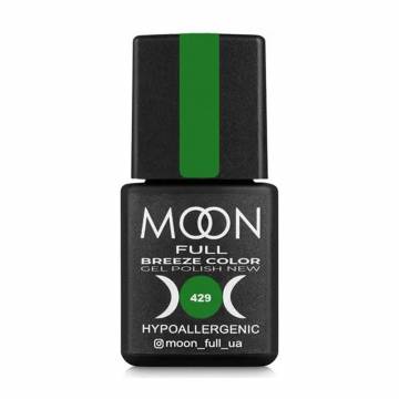 Гель-лак для ногтей Moon Full Breeze Color Gel Рolish 429 Светло-зеленый, 8 мл Гель-лак для ногтей Moon Full Breeze Color Gel Рolish 429 Светло-зеленый, 8 мл