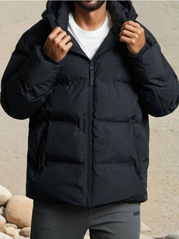 Дута куртка - чорний