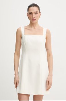 Платье с добавлением льна BOSS Orange C Dalily