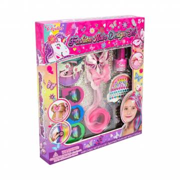 Детский набор косметики для девочек Shantou Jinxing Fashion Hair Design Set, от 5 лет (T254) Детский набор косметики для девочек Shantou Jinxing Fashion Hair Design Set, от 5 лет (T254)