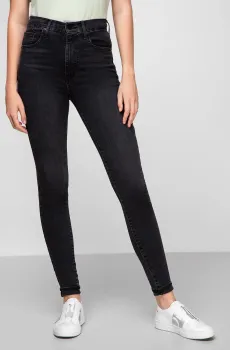Женские черные джинсы Mile High Super Skinny Черный 25-32 Levi’s® 22791;0147