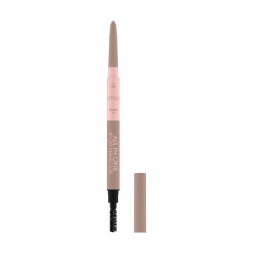 Карандаш для бровей 3в1 Catrice All In One Brow Perfector со щеточкой, 010 Blonde, 0.4 г Карандаш для бровей 3в1 Catrice All In One Brow Perfector со щеточкой, 010 Blonde, 0.4 г