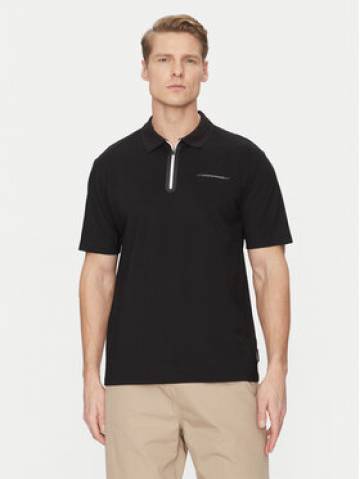 Jack&Jones Поло Fusion 12273127 Чорний Regular Fit Jack&Jones Поло Fusion 12273127 Чорний Regular Fit
