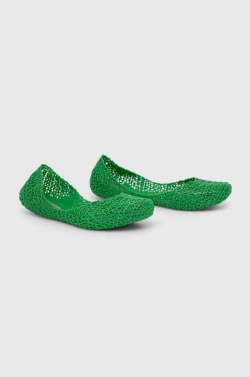 Балетки Melissa MELISSA CAMPANA PAPEL AD цвет зелёный M.33693.J800 Балетки Melissa MELISSA CAMPANA PAPEL AD цвет зелёный M.33693.J800