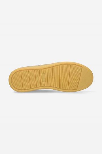 Кожаные кроссовки A.P.C. Plain цвет белый PUAAW.M56112-WHITE Кожаные кроссовки A.P.C. Plain цвет белый PUAAW.M56112-WHITE