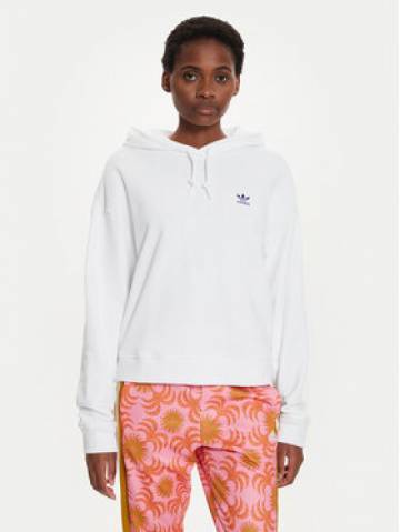 adidas Світшот Adibreak IS2435 Білий Loose Fit adidas Світшот Adibreak IS2435 Білий Loose Fit
