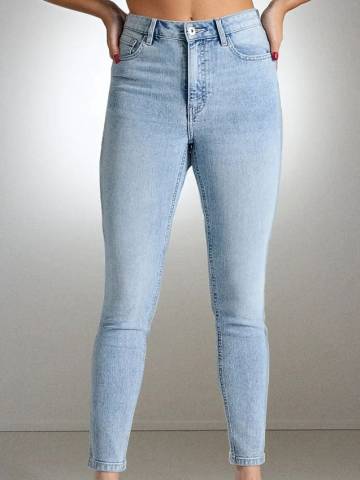 Джинси high waist skinny - синій Джинси high waist skinny - синій
