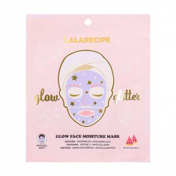 Гидрогелевая маска для лица Lalarecipe Glow Face Moisture Mask для сияния и увлажнения кожи, 23 г Гидрогелевая маска для лица Lalarecipe Glow Face Moisture Mask для сияния и увлажнения кожи, 23 г