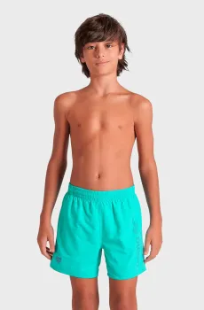Детские бирюзовые плавательные шорты LOGOTYPE BEACH BOXER Бирюзовый 6 Arena 009258-885