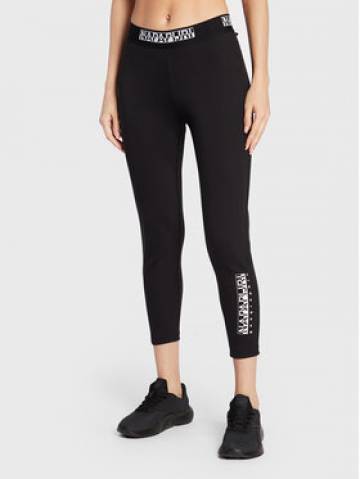 Napapijri Легінси M-Box NP0A4GKT Чорний Slim Fit Napapijri Легінси M-Box NP0A4GKT Чорний Slim Fit