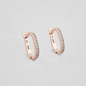 Золотые серьги Minimal с685к-бр-ч Золотые серьги Minimal с685к-бр-ч