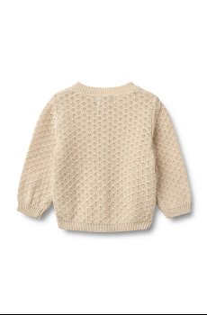 Детский хлопковый кардиган Wheat