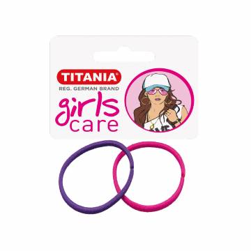 Набор зажимов для волос TITANIA, эластичные, 12шт, диам.3см, товщ.2мм, 7994 GIRL Набор зажимов для волос TITANIA, эластичные, 12шт, диам.3см, товщ.2мм, 7994 GIRL