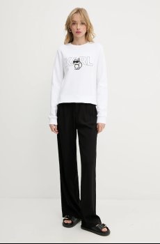 Хлопковая кофта Karl Lagerfeld IKON