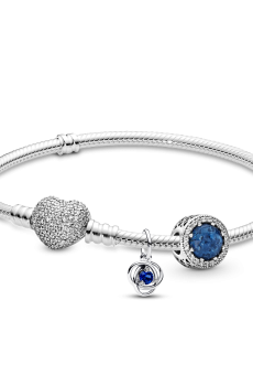 Подарунковий комплект "Насичене синє та прозоре сяйво"