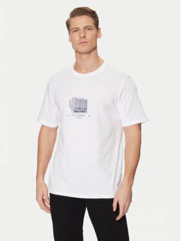 Jack&Jones Футболка Boston 12273400 Білий Relaxed Fit Jack&Jones Футболка Boston 12273400 Білий Relaxed Fit