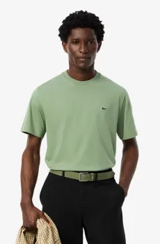 Мужская зеленая футболка Зеленый XS Lacoste TH7318S86