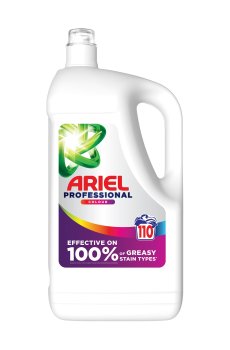 Гель для стирки Ariel Professional Colour Protect, для цветных вещей, 110 стирок, 4.95 л