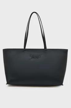 Женская черная сумка MUST TOTE Черный ONESIZE Tommy Jeans AW0AW18772