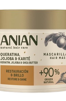Восстанавливающая маска Anian Keratin, Jojoba & Shea Butter Hair Mask для поврежденных волос, 350 мл