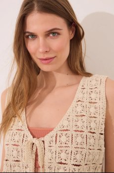 Хлопковая жилетка womensecret