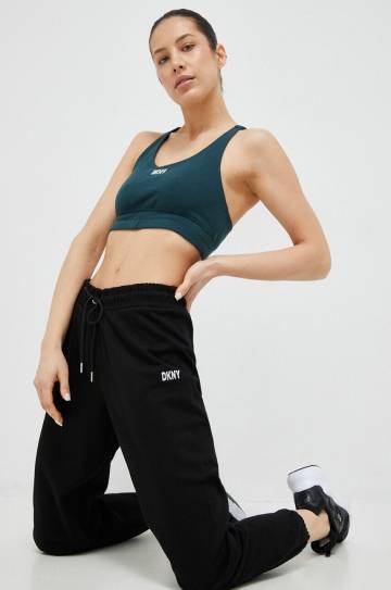 Спортивный бюстгальтер Dkny цвет зелёный Спортивный бюстгальтер Dkny цвет зелёный
