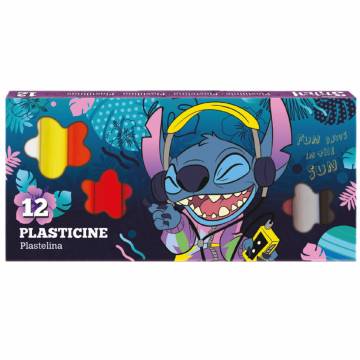 Пластилін CoolPack Colorino Stitch 12 кольорів (54823PTR)