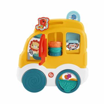 Розвивальна іграшка Fisher-Price Веселі тваринки Автомобіль (HXK32/2) Розвивальна іграшка Fisher-Price Веселі тваринки Автомобіль (HXK32/2)