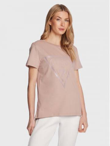 Guess Футболка Adele V2YI07 K8HM0 Рожевий Regular Fit Guess Футболка Adele V2YI07 K8HM0 Рожевий Regular Fit