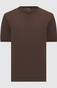 Коричневая футболка