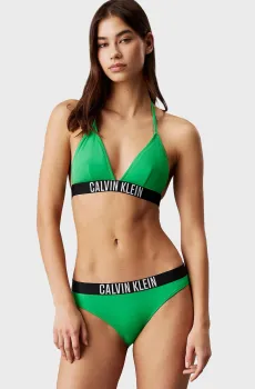 Женский зеленый лиф от купальника TRIANGLE-RP Зеленый S Calvin Klein KW0KW02854