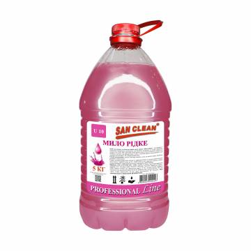 Жидкое мыло San Clean Professional Line Розовое, 5 кг Жидкое мыло San Clean Professional Line Розовое, 5 кг