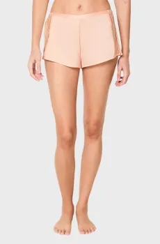 Женские пудровые шорты FEELING Розовый L Etam 6551243