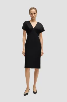 Женское черное платье Черный 34 BOSS 50524077;001