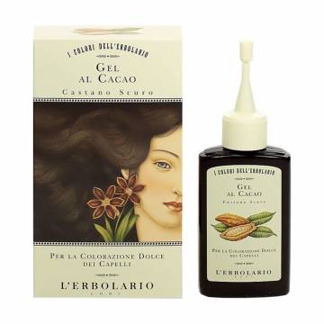 Оттеночный гель для волос с какао LErbolario Gel Al Cacao Тёмно-каштановый, 70 мл Оттеночный гель для волос с какао LErbolario Gel Al Cacao Тёмно-каштановый, 70 мл