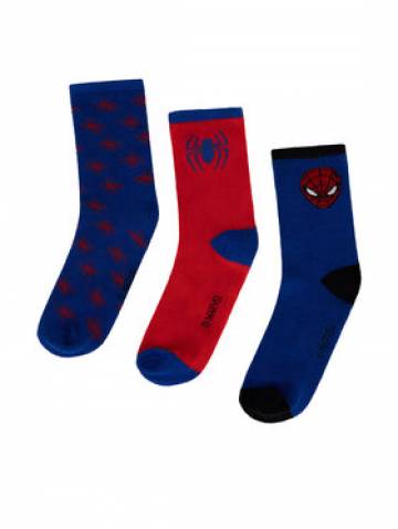 Spiderman Ultimate Набір 3 пар високих дитячих шкарпеток ACCCS-AW24-224SPRMV-A Голубий Spiderman Ultimate Набір 3 пар високих дитячих шкарпеток ACCCS-AW24-224SPRMV-A Голубий