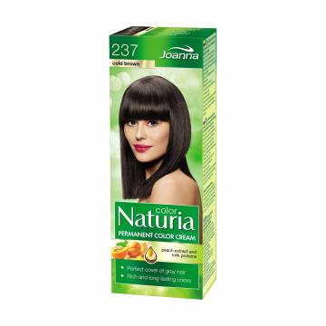 Краска для волос Joanna Naturia Permanent Color Cream 237 Cold Brown, 100 мл Краска для волос Joanna Naturia Permanent Color Cream 237 Cold Brown, 100 мл