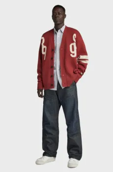 Мужские темно-синие джинсы Carpenter 3D Loose Синий 30-32 G-Star RAW D23695,D433