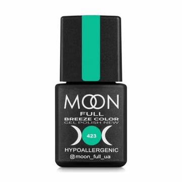 Гель-лак для ногтей Moon Full Breeze Color Gel Рolish 423 Светло-бирюзовый, 8 мл Гель-лак для ногтей Moon Full Breeze Color Gel Рolish 423 Светло-бирюзовый, 8 мл