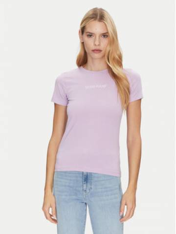 Guess Jeans Футболка W4YI01 J1314 Фіолетовий Slim Fit Guess Jeans Футболка W4YI01 J1314 Фіолетовий Slim Fit