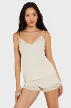 Женские бежевые шорты JOSEPHINE Бежевый M Etam 6544684