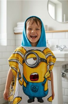 Рушник із каптуром Minions - різнобарвний