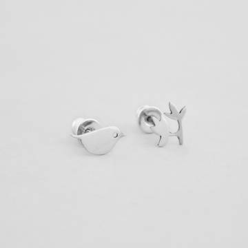 Серебряные серьги Minimal 1316 Серебряные серьги Minimal 1316